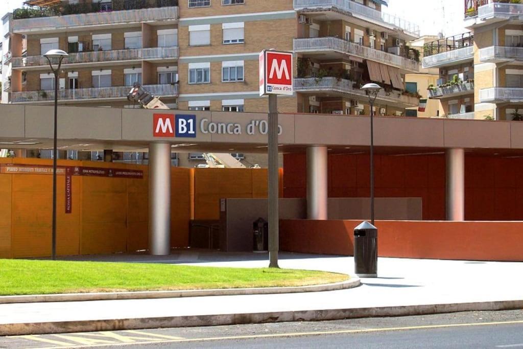 Attic With Terrace On Conca D'Oro Apartment Rome Exterior photo